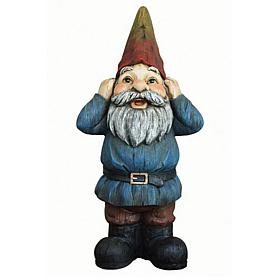 Santa's Workshop Hear No Evil Gnome Statue