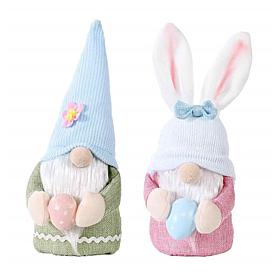 Santa's Workshop Inc. 12" Gnomes with Egg, Set of 2