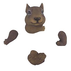 Santa's Workshop Squirrel in the Tree Decoration