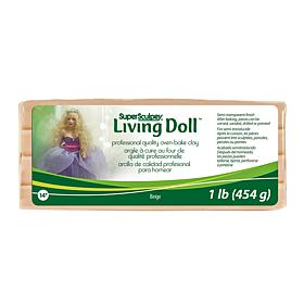 Sculpey Living Doll Modeling Compound Beige 1 lb.