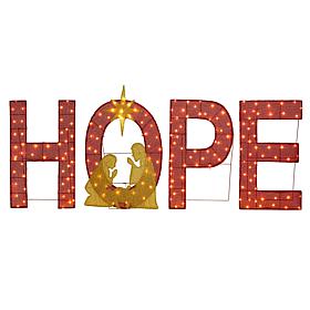 Set of 4 Lighted Christmas Fabric Nativity Outdoor Decor