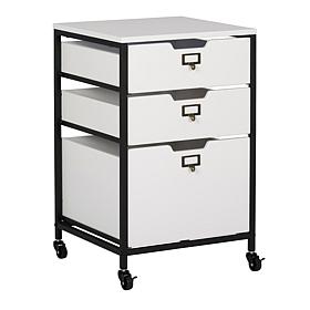 Sew Ready Mobile 3-Drawer Organizer Cart with Drawers