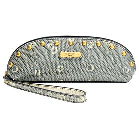 Sharif Legacy Ring Lizard Domed Wristlet Pouchette