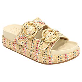 SHUSHOP® Lori Footbed Flatform Sandal