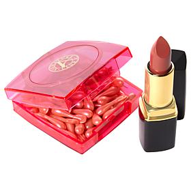 Signature Club A Lip Plumping Capsules with Lipstick
