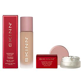 SKINN Scientific Color Foundation and Whipped Primer Set 