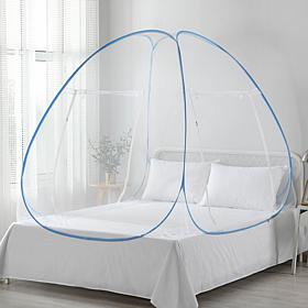 Sleep Time Cold Air Blocking Insect Protection Pop Up Bed Tent, Queen