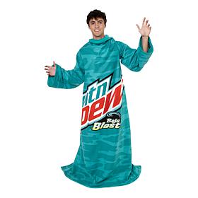 Snuggie Mountain Dew Wearable Fleece Blanket with Sleeves