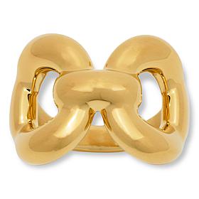 Soave Oro 14K Gold Electroform Chain Link Ring