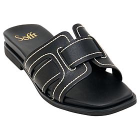 Sofft Rachel Leather Fisherman Slide Sandal