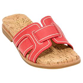 Sofft Rachel Leather Fisherman Slide Sandal