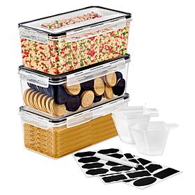 Sorbus 3-pk. Airtight Food Storage Containers 