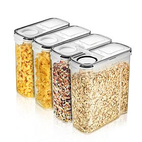 Sorbus 4-pack Medium Food Dispenser Containers