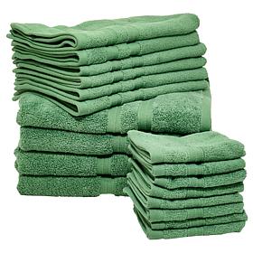 South Street Loft 18-piece Zero Twist Soft Cotton Towel Set