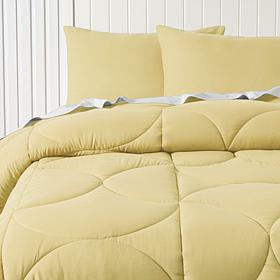 South Street Loft 3-piece Quilted Puff Comforter Set