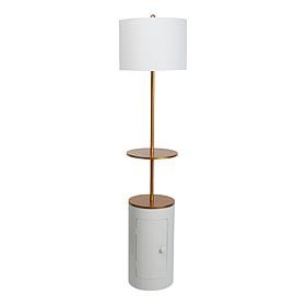 South Street Loft 62" Floor Lamp with Shelf & Storage