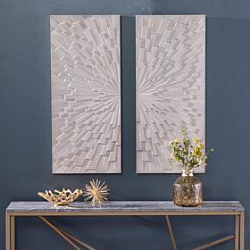 Southern Enterprises Arvistra Decorative Wall Panels – 2pc Set