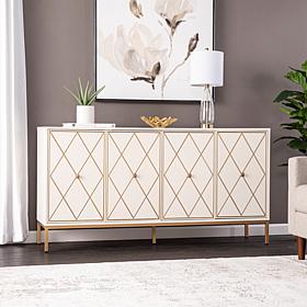 Southern Enterprises Marradi Sideboard Cabinet w/ Storage - Cream