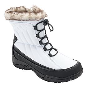 Sporto® Terry Lace-Up Water-Repellent Winter Boot