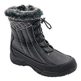 Sporto® Terry Lace-Up Water-Repellent Winter Boot