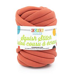 Squish Stitch Jumbo-Weight Polyester Yarn, 26 Yards