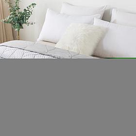 St James Home Waverly Cotton Reversible Down Alternative Blanket- Twin