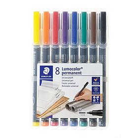 Staedtler Lumocolor AV Marker Medium Set of 8