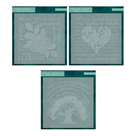 Stamps by Me Heartfelt Moments Stamp and Embossing Folder Kits