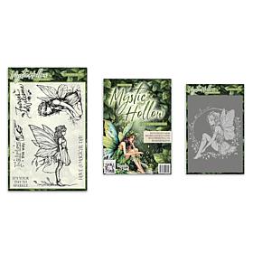 Stamps by Me Mystic Hollow Card Fairies Theme 109-piece Kit 