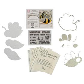 Stamps of Life Bumblebee Fold-It Stamp and Die Kit