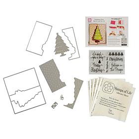 Stamps of Life Christmas Tree Flip-It Card Kit