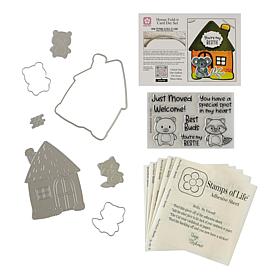 Stamps of Life Fold-It House Stamp and Die Kit