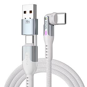 Statik PowerPivot Pro Nylon Braided 2m USB-C to USB-C Cable