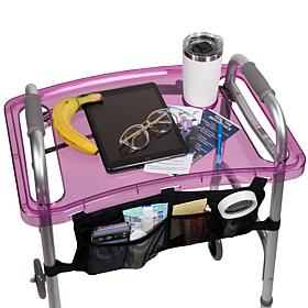StrongArm Clearview Walker Tray with Storage Bag