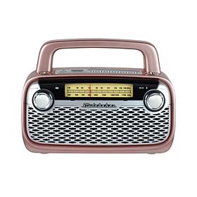 Studebaker Portable Stereo with AM/FM Radio & Bluetooth