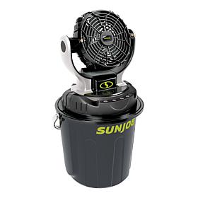 Sun Joe 24-Volt Rotating Fan with Misting Feature