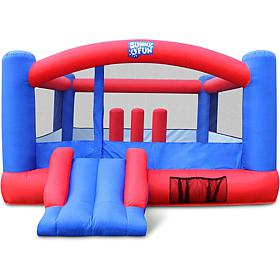 Sunny & Fun Inflatable Bounce House with Air Blower