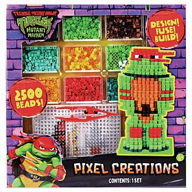 Tara Toy: 3D Pixel Creations - TMNT - 2500 Beads Kit, DIY Figure