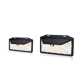 Techko Solar Motion Sensing Wall Light - Two Series 2-Pack