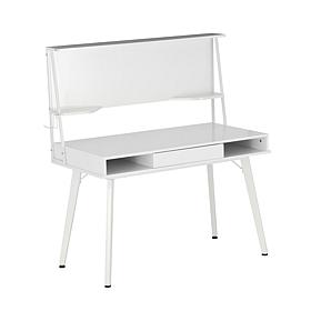 Techni Mobili Study Computer Desk w/Storage & Magnetic Dry Erase Board