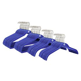 The JOY Hangers 100-piece Chrome Mega Set w/Antimicrobial Technology