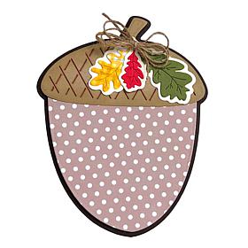 The Stamps of Life Acorn Shaped Card Fold-it Die Set