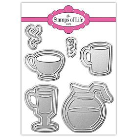 The Stamps of Life Coffee2Stamp Dies - Set of 12