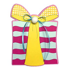 The Stamps of Life Gift Shaped Card Fold-it Die Set with Epoxy Dots