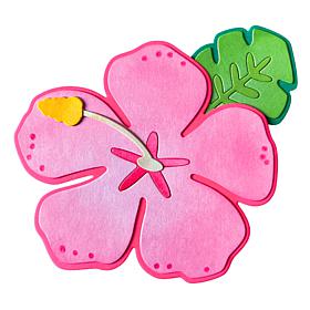The Stamps of Life Hibiscus A2 Shaped Card Fold-it Die Set