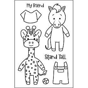 The Stamps of Life Little Peeps Giraffe & Horse