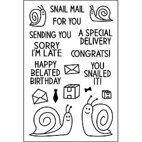 The Stamps of Life snails2stamp Clear Stamp Set