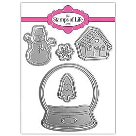 The Stamps of Life snowglobe2stamp Dies