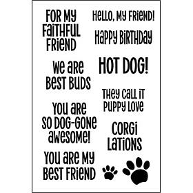 The Stamps of Life stamps4puppy Clear Stamp Set