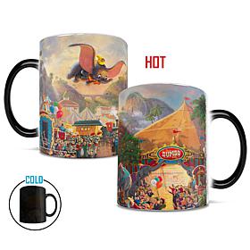 Thomas Kinkade Disney Dumbo Heat-Sensitive Morphing Mug
